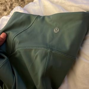 lulu green size 2 leggings